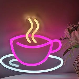 Coffee Cup Neon Sign